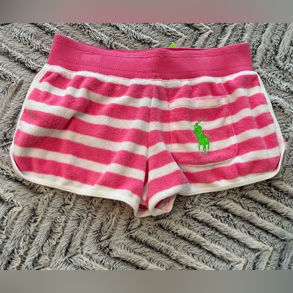 Girls Polo by Ralph Lauren Hoodie and Short set - Picture 6 of 8